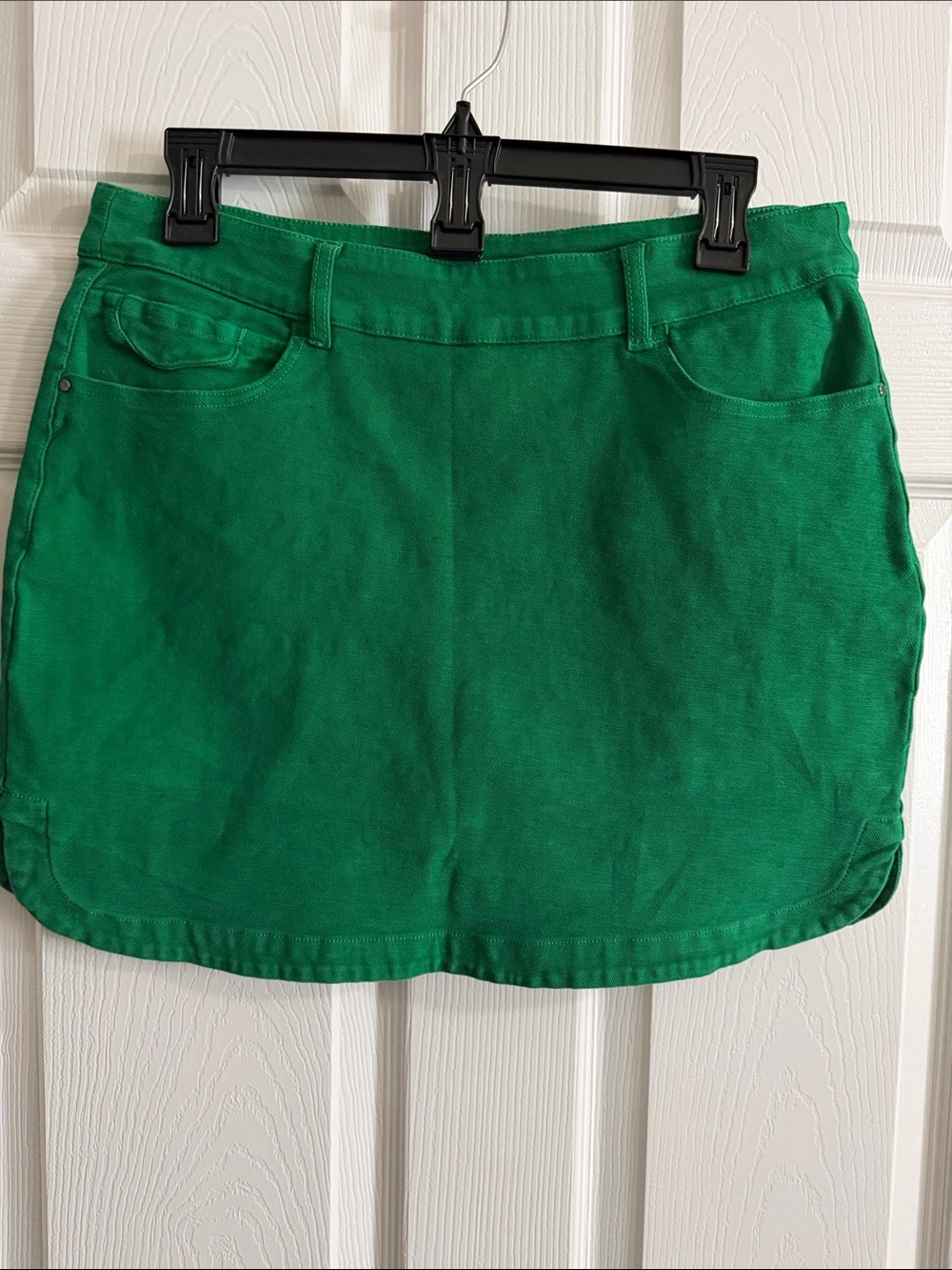 Tribal Green Mini Skirt With Undershorts